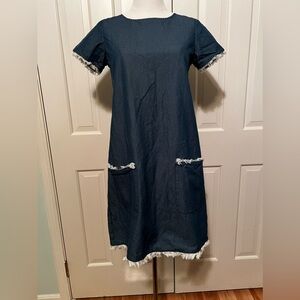Ann Mashburn denim dress. Size XS